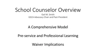 School Counselor Overview
