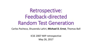 Automated Test Generation for Software Quality Assurance