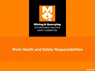 Work Health and Safety Responsibilities