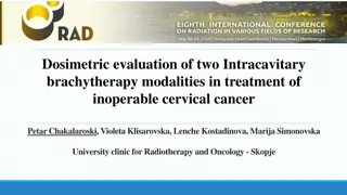 Dosimetric evaluation of two Intracavitary brachytherapy modalities in treatment of  inoperable cervical cancer