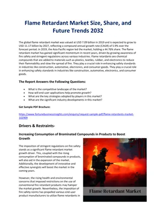 Global Flame Retardant Market Growth Trends and Demand Forecast 2032
