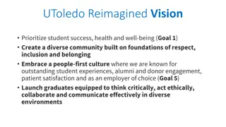 UToledo Reimagined Vision: Prioritizing Student Success and Community Diversity