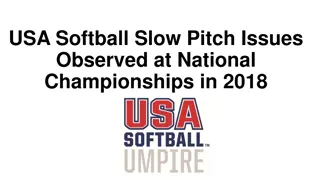 Leadership Opportunities For Softball Umpires