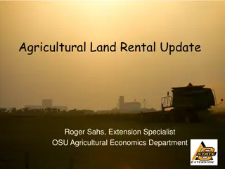 Oklahoma Agricultural Land Rental Update