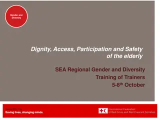 Gender and Diversity in Aging Populations: Vulnerabilities and Disasters