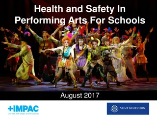 Managing Health and Safety in School Productions