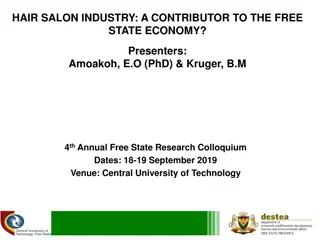 Economic Impact of the Hair Salon Industry in Free State
