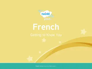 Learning Greetings in French: Bonjour, Salut, Bonsoir, Bonne nuit!