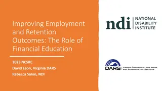 Role of Financial Education in Promoting Employment Outcomes