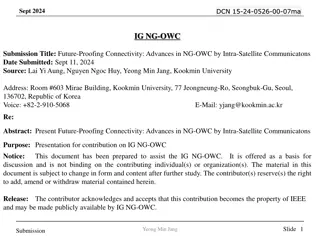 Advances in NG-OWC: Future-Proofing Connectivity Through Intra-Satellite Communications