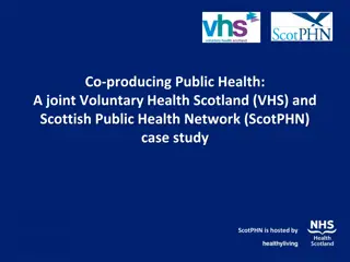 Co-Producing Public Health in Scotland