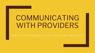 Effective Communication Strategies for Healthcare Providers