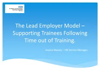 Supporting Trainees Following Time out of Training