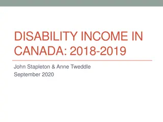 Overview of Disability Income Support in Canada