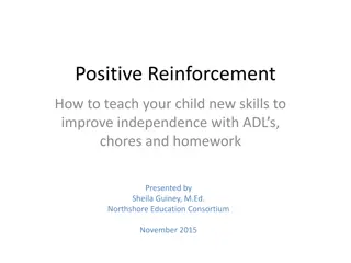 Teaching Independence and New Skills for Children