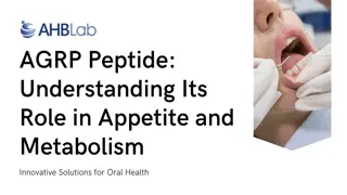 AGRP Peptide: Understanding Its Role in Appetite and Metabolism