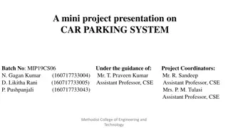 Car Parking System Presentation