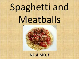 Spaghetti and Meatballs