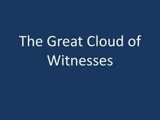 The Great Cloud of Witnesses