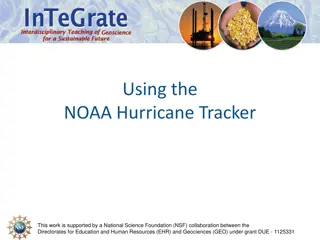 NOAA Hurricane Tracker Supported by NSF Collaboration