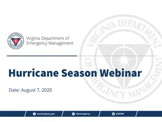 Hurricane Season Webinar