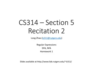 Regular Expressions for Language Patterns and Binary Numbers