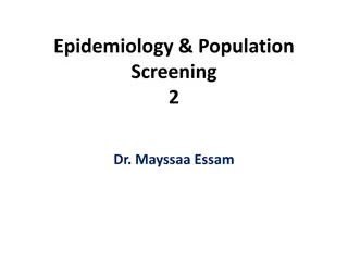 Epidemiology of Communicable Diseases: Components and Agents