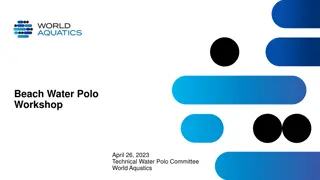 Beach Water Polo Workshop and Rules Update