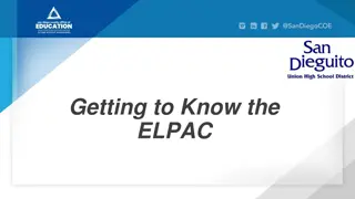 Getting to Know the ELPAC - Assessment Overview