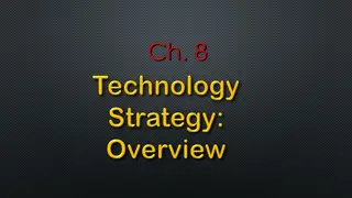 Importance of Technology Strategy in Firm Decision Making