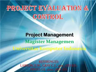 Efficient Project Control and Monitoring Systems