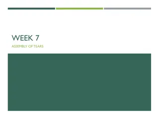Assembly of Tears: Week 7 Tutorial on Factorial Computations