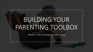 Managing Child's Anxiety Toolbox