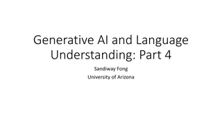 Generative AI and Language Understanding