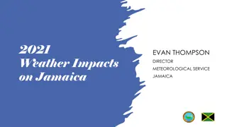 Weather Impacts on Jamaica 2021