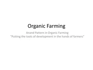 Anand Pattern in Organic Farming: Putting Tools in Farmers' Hands
