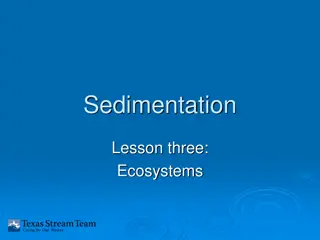 Sedimentation