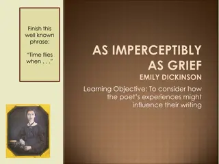 Emily Dickinson's Life and Creativity