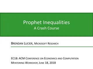 Prophet Inequalities: A Crash Course on Gambling Strategies