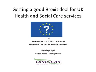 Importance of Brexit for UK Health and Social Care Workers