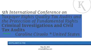 International Conference on Taxpayer Rights & Tax Audits