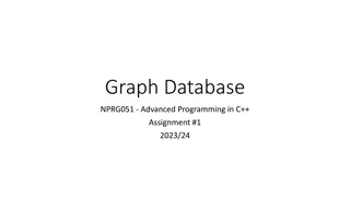 Graph Database and Algorithmic Manipulation