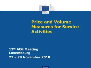 Price and Volume Measures for Service Activities - Eurostat Insights