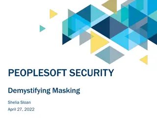 PEOPLESOFT SECURITY