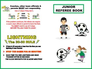 Responsible Behavior Guidelines for Sports Officials