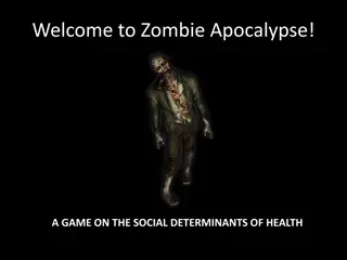 Zombie Apocalypse Strategy Game