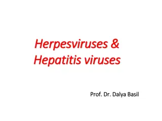 Herpesviruses and Hepatitis Viruses