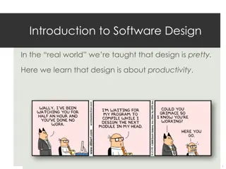 Introduction to Software Design Concepts