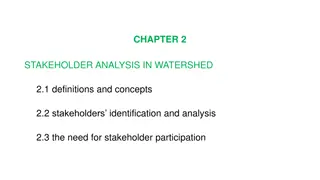 Stakeholder Analysis in Watershed Management