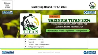 Design and Implementation Overview for TIFAN24 Qualifying Round